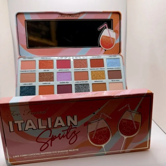 Too-Faced - Italian Spritz - Lake Como inspired eye shadow Palette - NWT - Picture 1 of 7